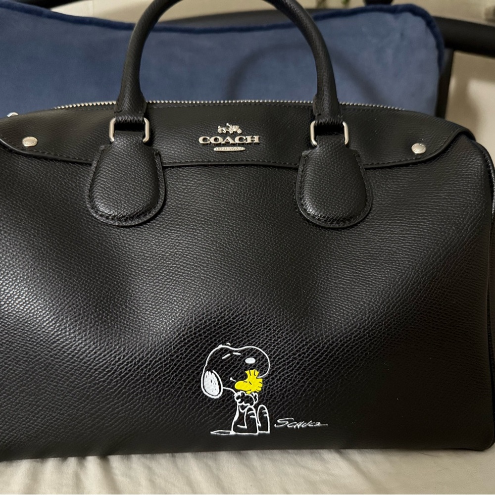 ISO!!! COACH X PEANUTS Limited Snoopy F372722 Mini Bennett Satchel 9” in Length